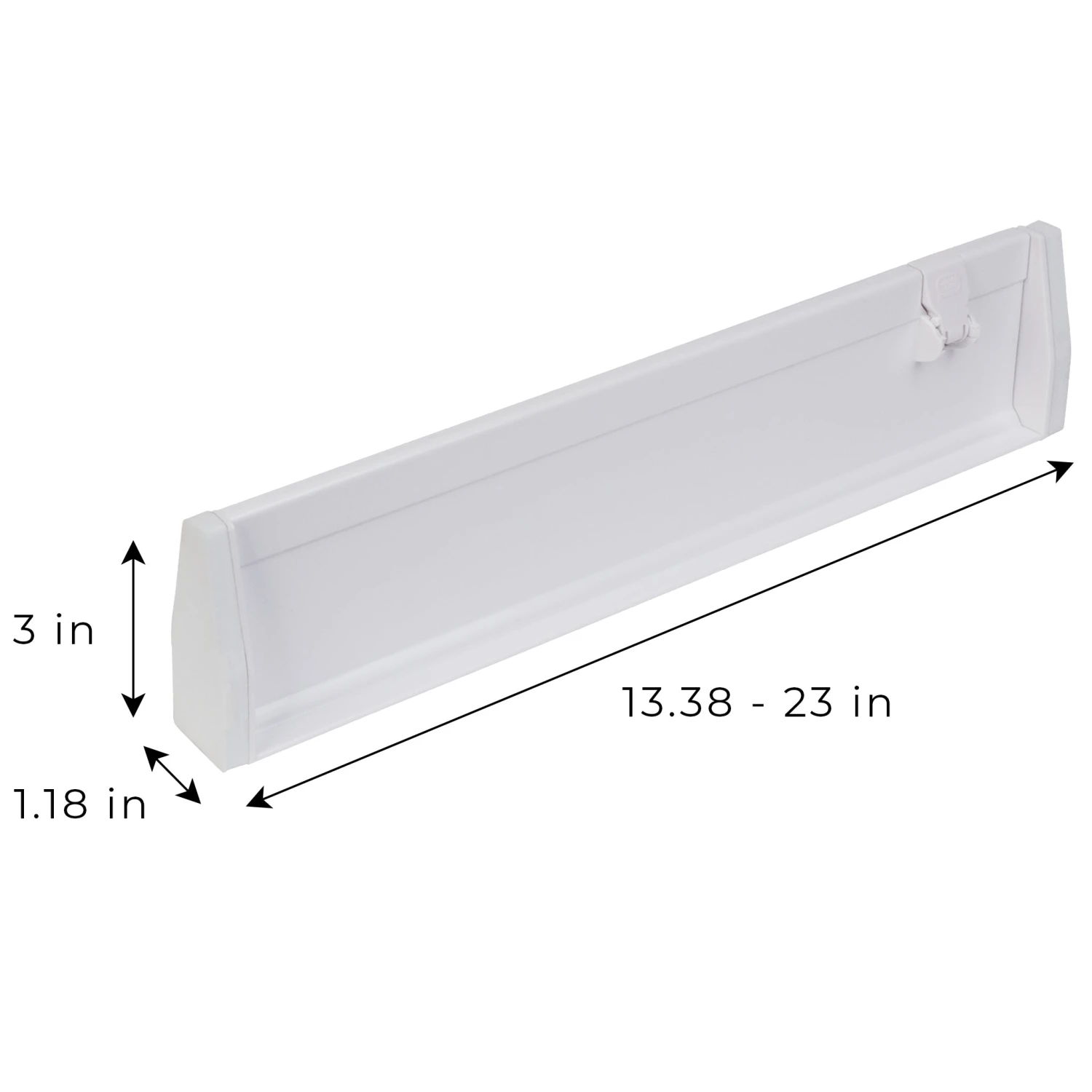 2-Pack Adjustable Drawer Dividers - White(2 Pack Adjustable Drawer Dividers White) 3 2-Pack Adjustable Drawer Dividers - White(2 Pack Adjustable Drawer Dividers White) - Image 3