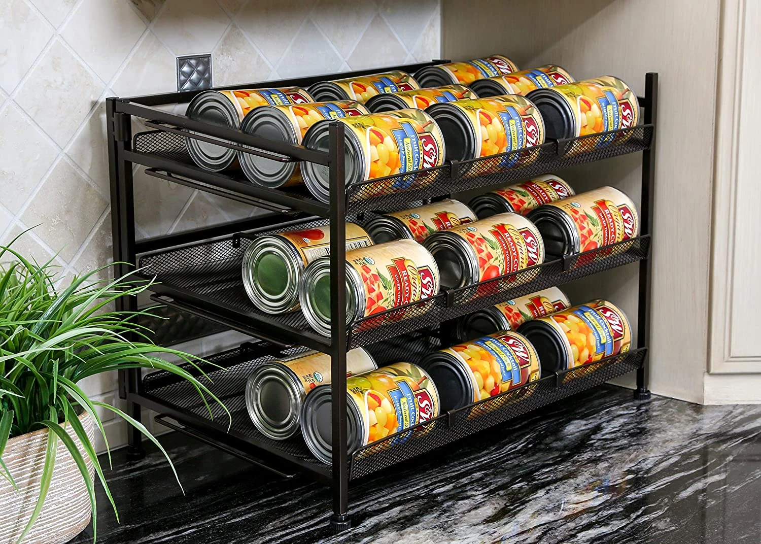 3-Tier Canned Food Organizer(3 Tier Canned Food Dispenser) 2 3-Tier Canned Food Organizer(3 Tier Canned Food Dispenser) - Image 2