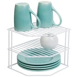 3-Tier Kitchen Corner Shelf Rack(3 Tier Corner Shelf Rack)
