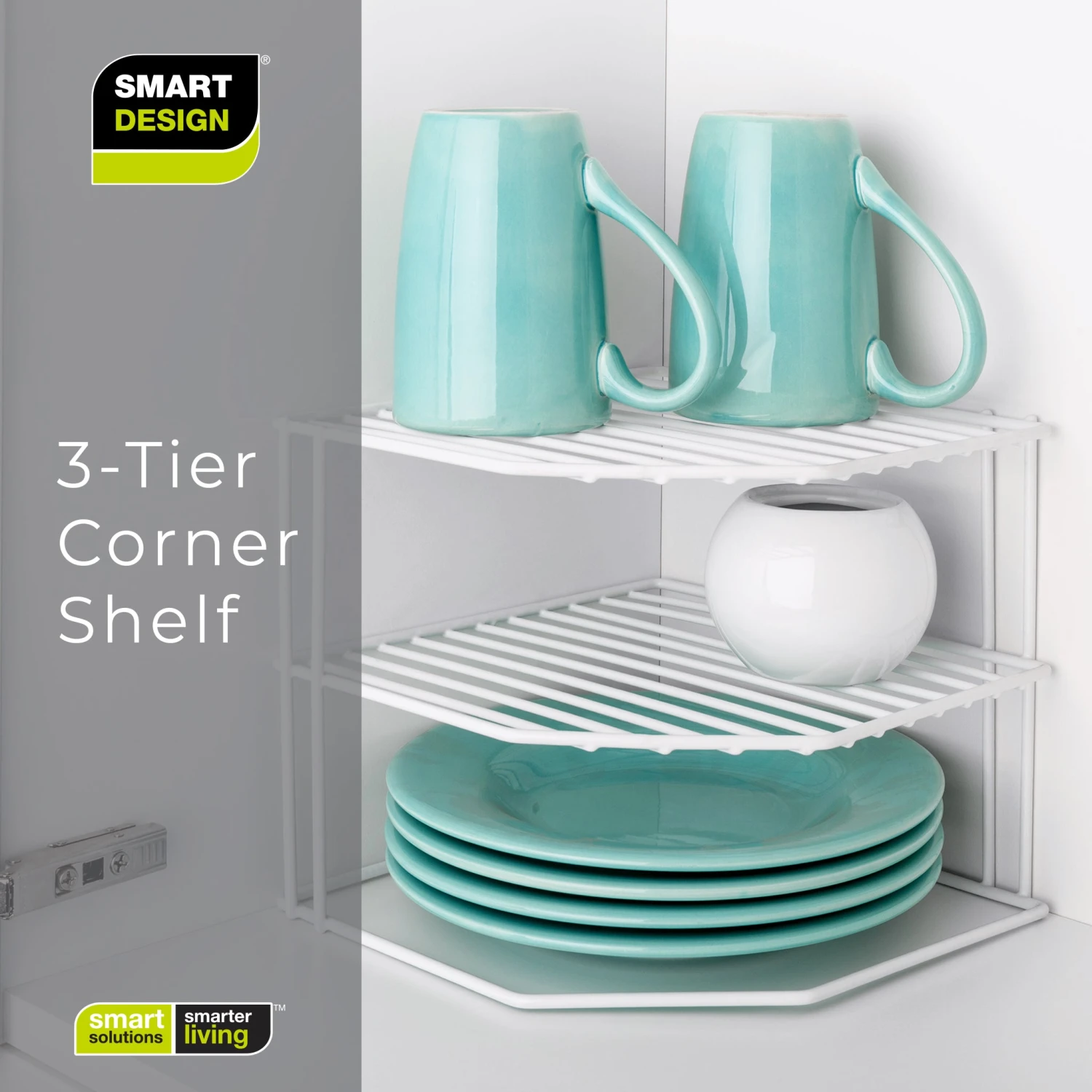 3-Tier Kitchen Corner Shelf Rack(3 Tier Corner Shelf Rack) 6 3-Tier Kitchen Corner Shelf Rack(3 Tier Corner Shelf Rack) - Image 6