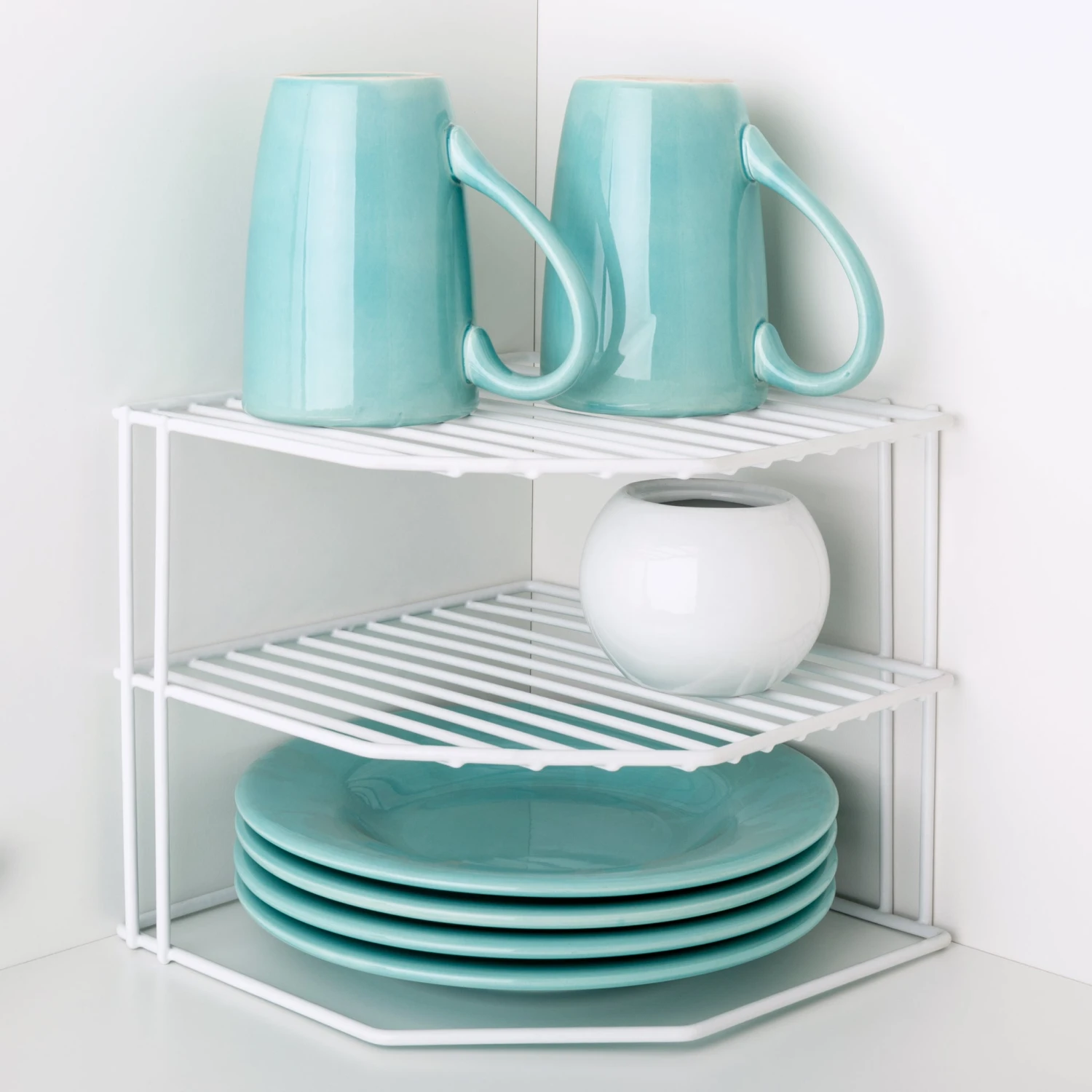 3-Tier Kitchen Corner Shelf Rack(3 Tier Corner Shelf Rack) 3 3-Tier Kitchen Corner Shelf Rack(3 Tier Corner Shelf Rack) - Image 3