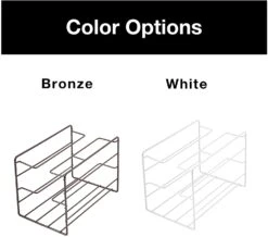3-Tier Kitchen Foil Wrap Holder Organizer - White(3 Tier Kitchen Foil Wrap Holder Organizer Steel Metal Wire Rust Resistant Finish White) 12 3-Tier Kitchen Foil Wrap Holder Organizer - White(3 Tier Kitchen Foil Wrap Holder Organizer Steel Metal Wire Rust Resistant Finish White) -Smart Design Store 3 tier kitchen foil wrap holder organizer white smart design kitchen 8405118 incrementing number 756809