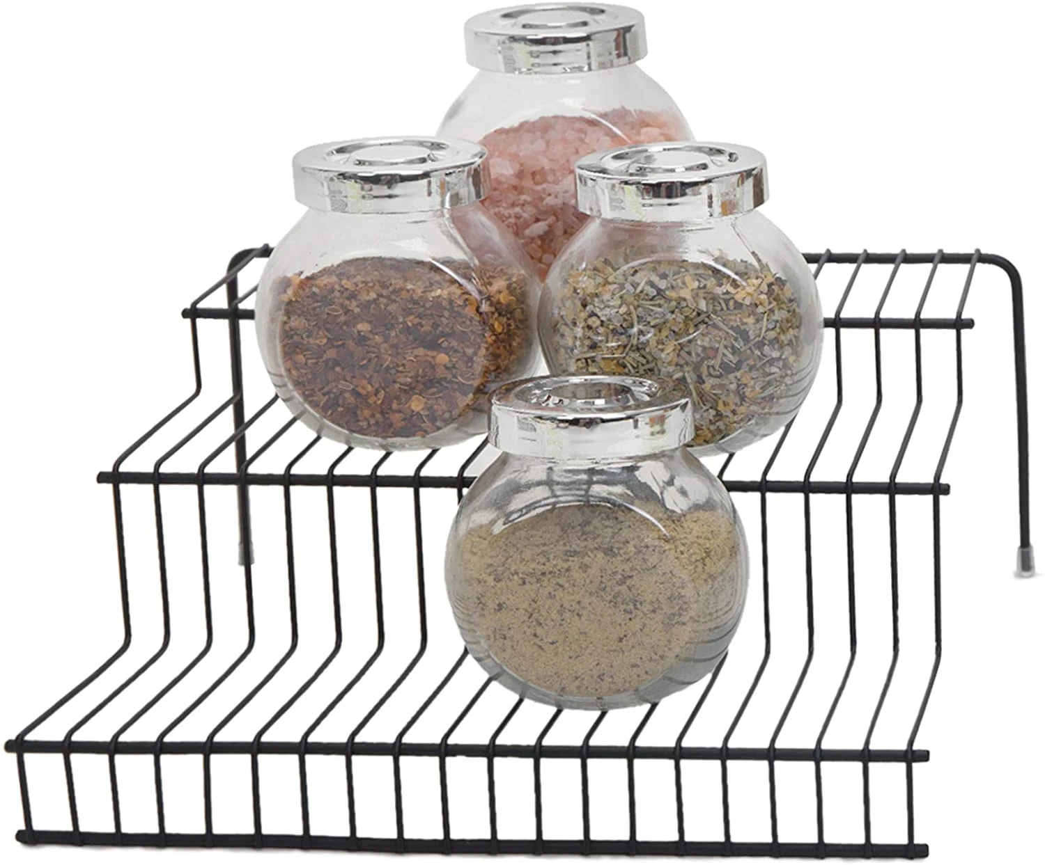3-Tier Metal Wire Spice Rack(3 Tier Spice Rack Metal) 1 3-Tier Metal Wire Spice Rack(3 Tier Spice Rack Metal)