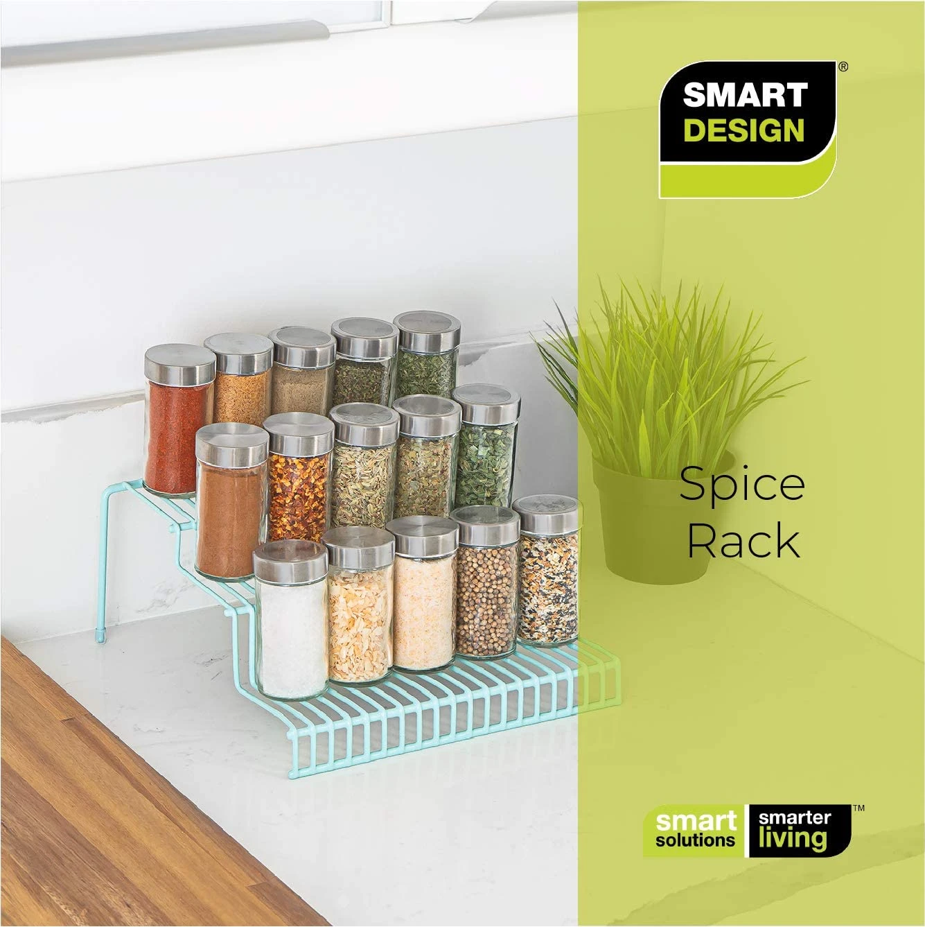 3-Tier Metal Wire Spice Rack(3 Tier Spice Rack Metal) 9 3-Tier Metal Wire Spice Rack(3 Tier Spice Rack Metal) - Image 9