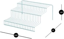3-Tier Metal Wire Spice Rack(3 Tier Spice Rack Metal) 24 3-Tier Metal Wire Spice Rack(3 Tier Spice Rack Metal) -Smart Design Store 3 tier metal wire spice rack smart design kitchen 8236258 incrementing number 839028
