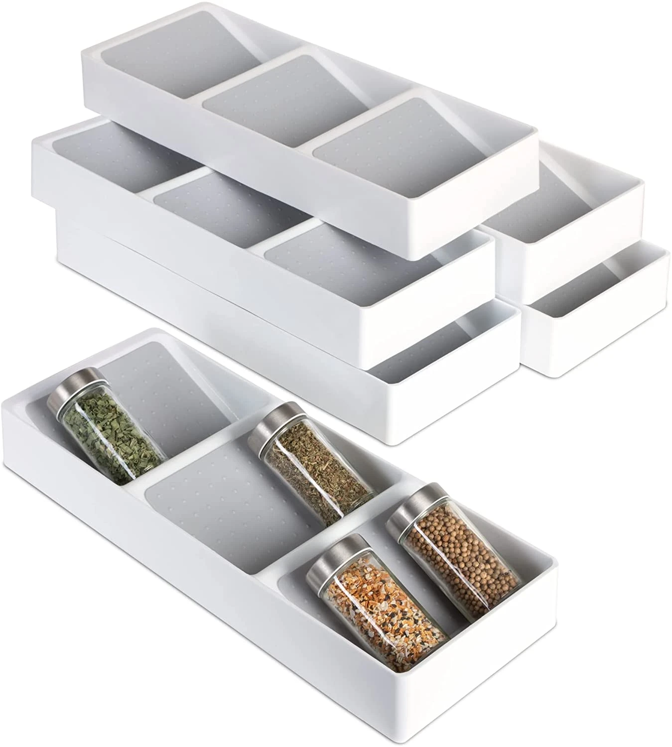 3-Tier Plastic Spice Rack Drawer(Spice Rack Drawer) 15 3-Tier Plastic Spice Rack Drawer(Spice Rack Drawer) - Image 15