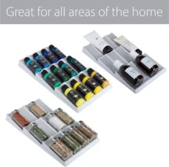 3-Tier Plastic Spice Rack Drawer(Spice Rack Drawer) 28 3-Tier Plastic Spice Rack Drawer(Spice Rack Drawer) -Smart Design Store 3 tier plastic spice rack drawer smart design kitchen 8003541as2 incrementing number 334416