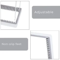 4-Tier Bakeware & Kitchen Wrap Organizer(4 Tier Bakeware Wrap Holder Organizer) 11 4-Tier Bakeware & Kitchen Wrap Organizer(4 Tier Bakeware Wrap Holder Organizer) -Smart Design Store 4 tier bakeware kitchen wrap organizer smart design kitchen 8002632 incrementing number 645688