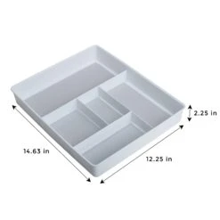 5-Compartment Plastic Drawer Organizer(Drawer Organizer 5 Compartment Plastic 2) 16 5-Compartment Plastic Drawer Organizer(Drawer Organizer 5 Compartment Plastic 2) -Smart Design Store 5 compartment plastic drawer organizer smart design kitchen 8003531 incrementing number 398918