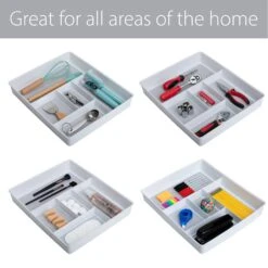 5-Compartment Plastic Drawer Organizer(Drawer Organizer 5 Compartment Plastic 2) 18 5-Compartment Plastic Drawer Organizer(Drawer Organizer 5 Compartment Plastic 2) -Smart Design Store 5 compartment plastic drawer organizer smart design kitchen 8003531 incrementing number 712655