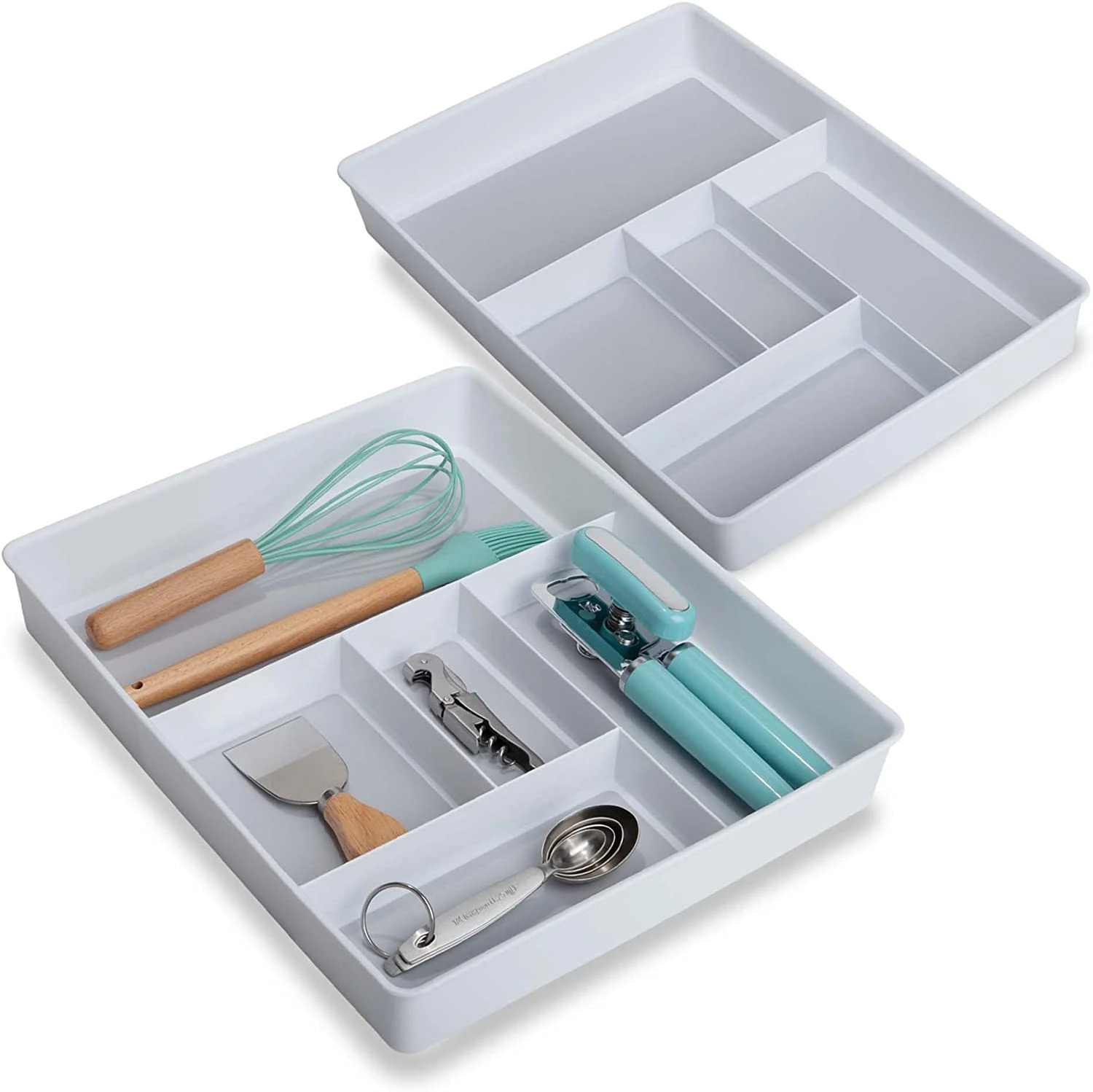 5-Compartment Plastic Drawer Organizer(Drawer Organizer 5 Compartment Plastic 2) 8 5-Compartment Plastic Drawer Organizer(Drawer Organizer 5 Compartment Plastic 2) - Image 8