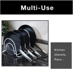 5-Tier Pan Organizer(Pan Organizer) 25 5-Tier Pan Organizer(Pan Organizer) -Smart Design Store 5 tier pan organizer smart design kitchen 8260188 incrementing number 119504