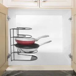 5-Tier Pan Organizer(Pan Organizer) 36 5-Tier Pan Organizer(Pan Organizer) -Smart Design Store 5 tier pan organizer smart design kitchen 8260258 incrementing number 780551