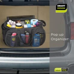 Pop Up Car Trunk Organizer With Easy Carry Handles, Side Pockets, And Zipper Top(Pop Up Car Trunk Organizer) 17 Pop Up Car Trunk Organizer With Easy Carry Handles, Side Pockets, And Zipper Top(Pop Up Car Trunk Organizer) -Smart Design Store 7060124 07