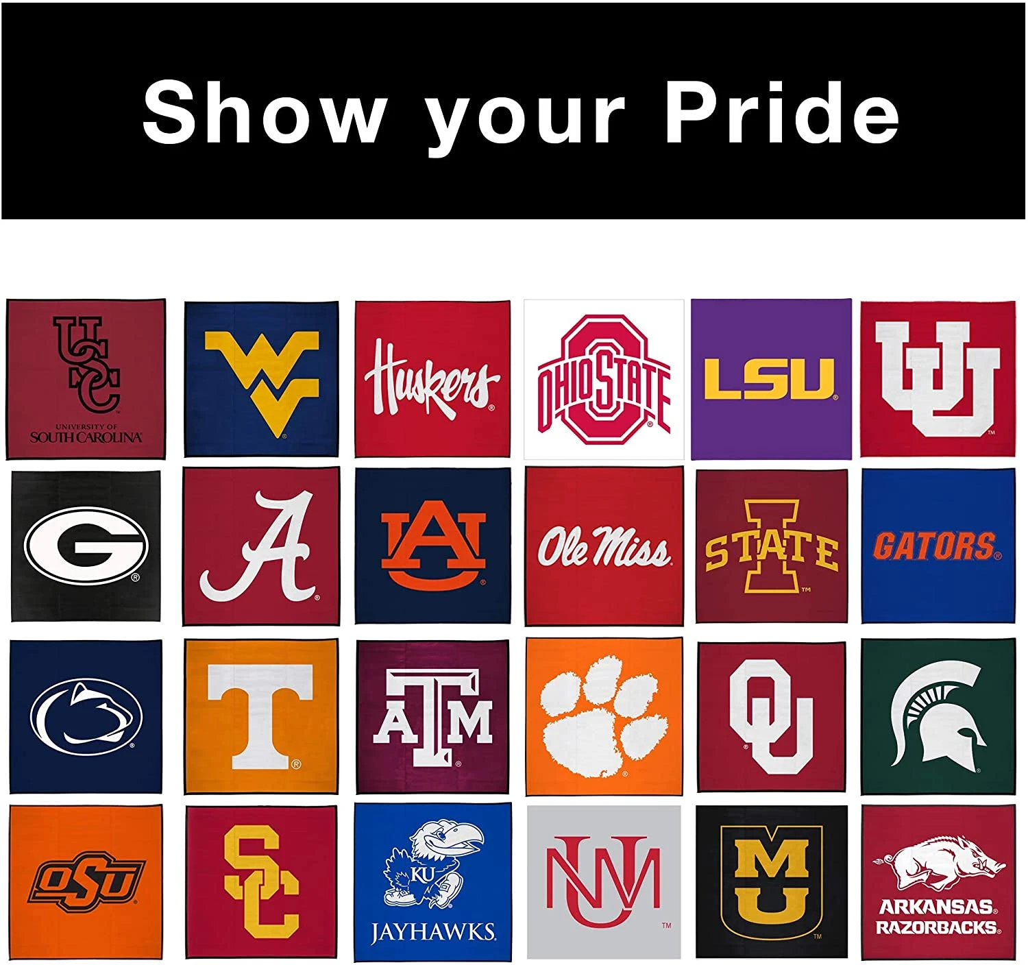Collegiate Tailgate Picnic Mat(Tailgate Mat 9x9) 15 Collegiate Tailgate Picnic Mat(Tailgate Mat 9x9) - Image 15