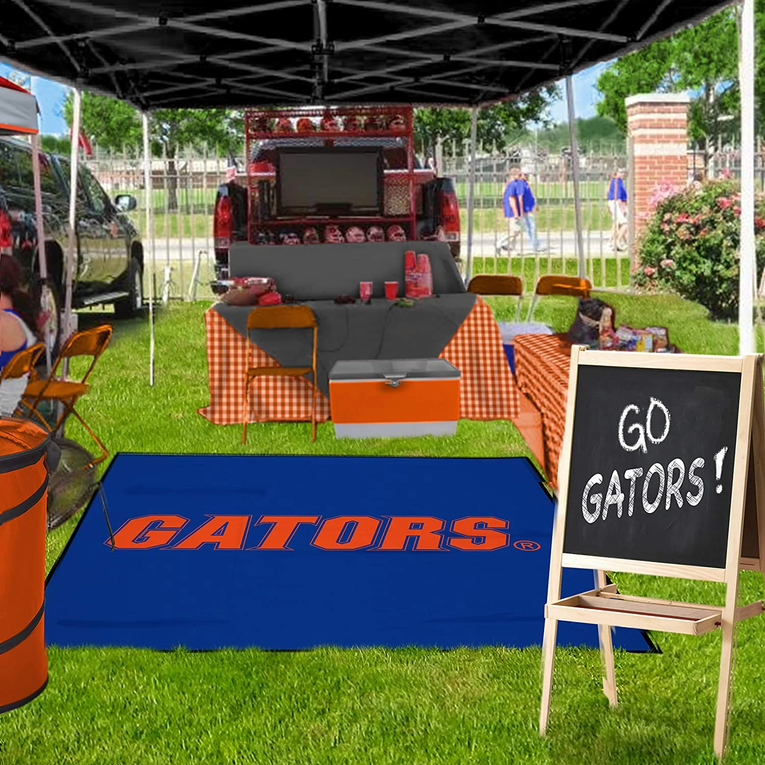 Collegiate Tailgate Picnic Mat(Tailgate Mat 9x9) 19 Collegiate Tailgate Picnic Mat(Tailgate Mat 9x9) - Image 19