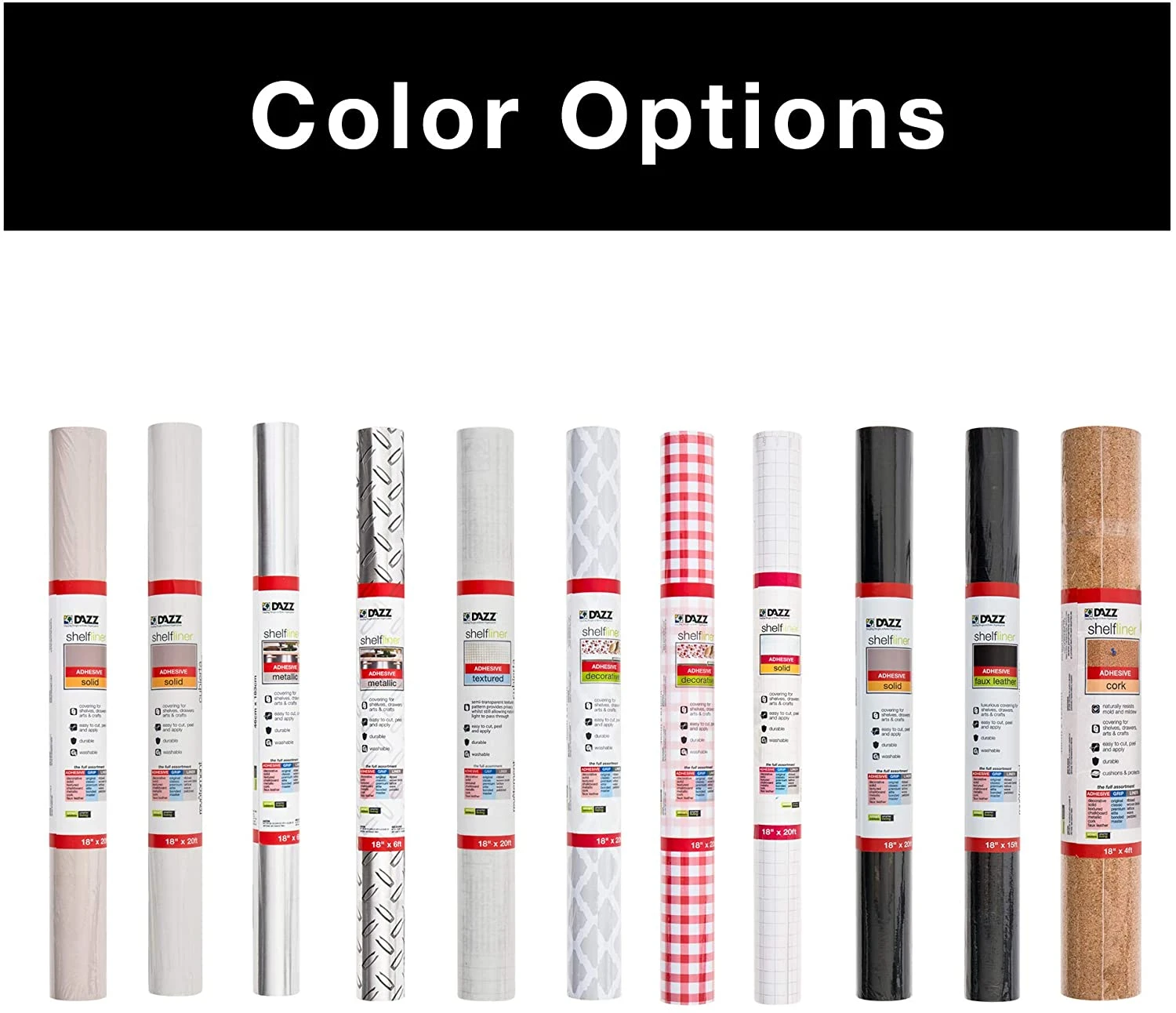 Adhesive Shelf Liner - 18 Inch X 120 Feet(Adhesive Shelf Liner 120ft) 8 Adhesive Shelf Liner - 18 Inch X 120 Feet(Adhesive Shelf Liner 120ft) - Image 8