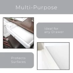 Bonded Grip Shelf Liner - 12 Inch X 10 Feet - Non-Adhesive(Shelf Liner Bonded Grip) -Smart Design Store bonded grip shelf liner 12 inch x 10 feet non adhesive smart design shelf liner 8742011 2007420