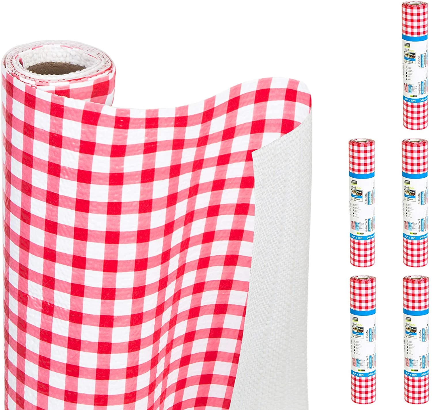 Bonded Grip Shelf Liner - 12 Inch X 60 Feet - Non-Adhesive(Shelf Liner Bonded Grip12x60) 1 Bonded Grip Shelf Liner - 12 Inch X 60 Feet - Non-Adhesive(Shelf Liner Bonded Grip12x60)