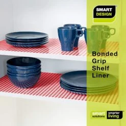 Bonded Grip Shelf Liner - 12 Inch X 60 Feet - Non-Adhesive(Shelf Liner Bonded Grip12x60) 21 Bonded Grip Shelf Liner - 12 Inch X 60 Feet - Non-Adhesive(Shelf Liner Bonded Grip12x60) -Smart Design Store bonded grip shelf liner 12 inch x 60 feet non adhesive smart design shelf liner 8742202as6 incrementing number 795070
