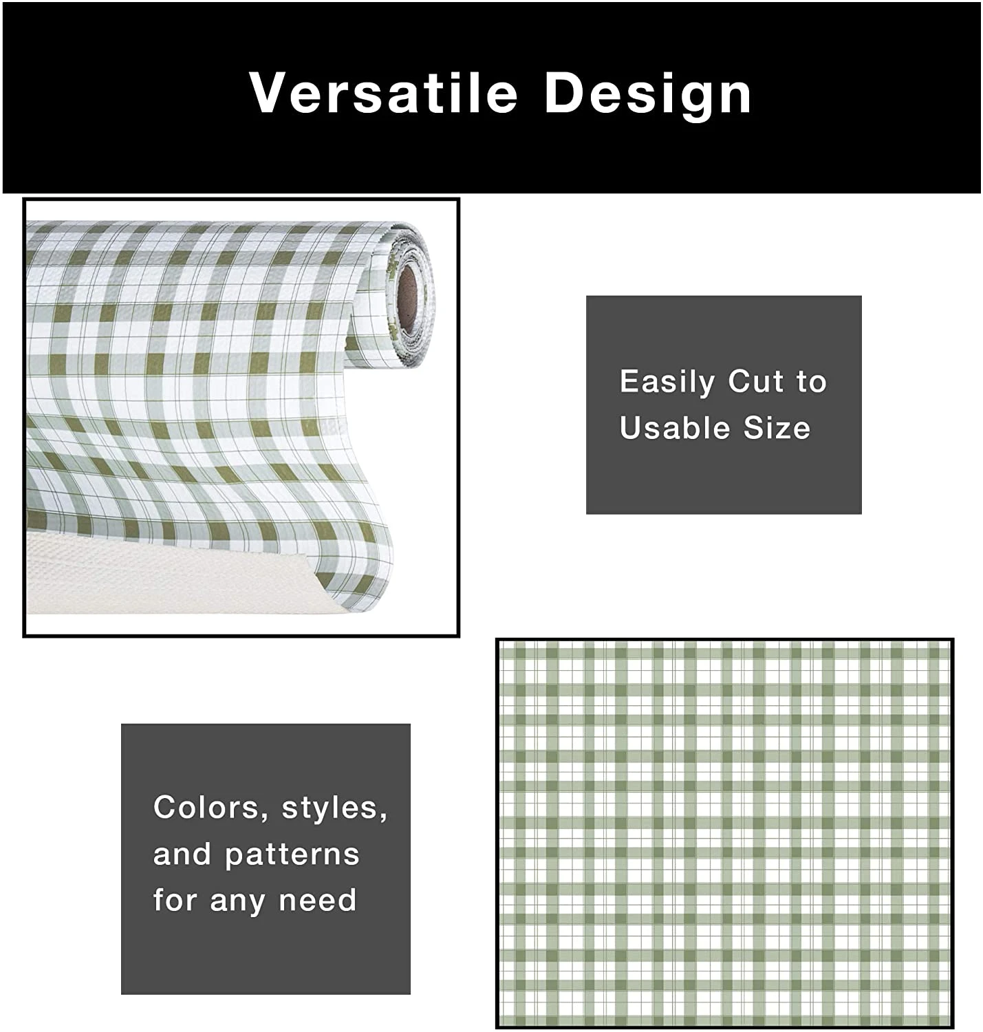 Bonded Grip Shelf Liner - 12 Inch X 60 Feet - Non-Adhesive(Shelf Liner Bonded Grip12x60) 8 Bonded Grip Shelf Liner - 12 Inch X 60 Feet - Non-Adhesive(Shelf Liner Bonded Grip12x60) - Image 8