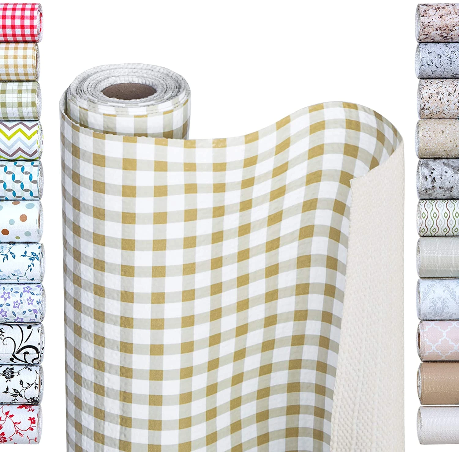 Bonded Grip Shelf Liner - 18 Inch X 5 Feet - Non-Adhesive(Shelf Liner Bonded Grip 18x5) 5 Bonded Grip Shelf Liner - 18 Inch X 5 Feet - Non-Adhesive(Shelf Liner Bonded Grip 18x5) - Image 5