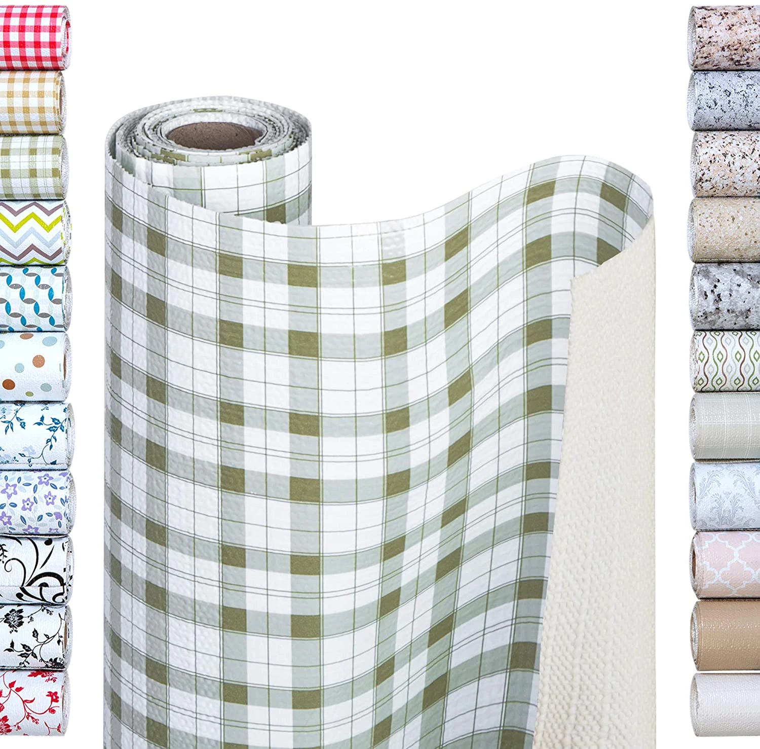 Bonded Grip Shelf Liner - 18 Inch X 5 Feet - Non-Adhesive(Shelf Liner Bonded Grip 18x5) 6 Bonded Grip Shelf Liner - 18 Inch X 5 Feet - Non-Adhesive(Shelf Liner Bonded Grip 18x5) - Image 6