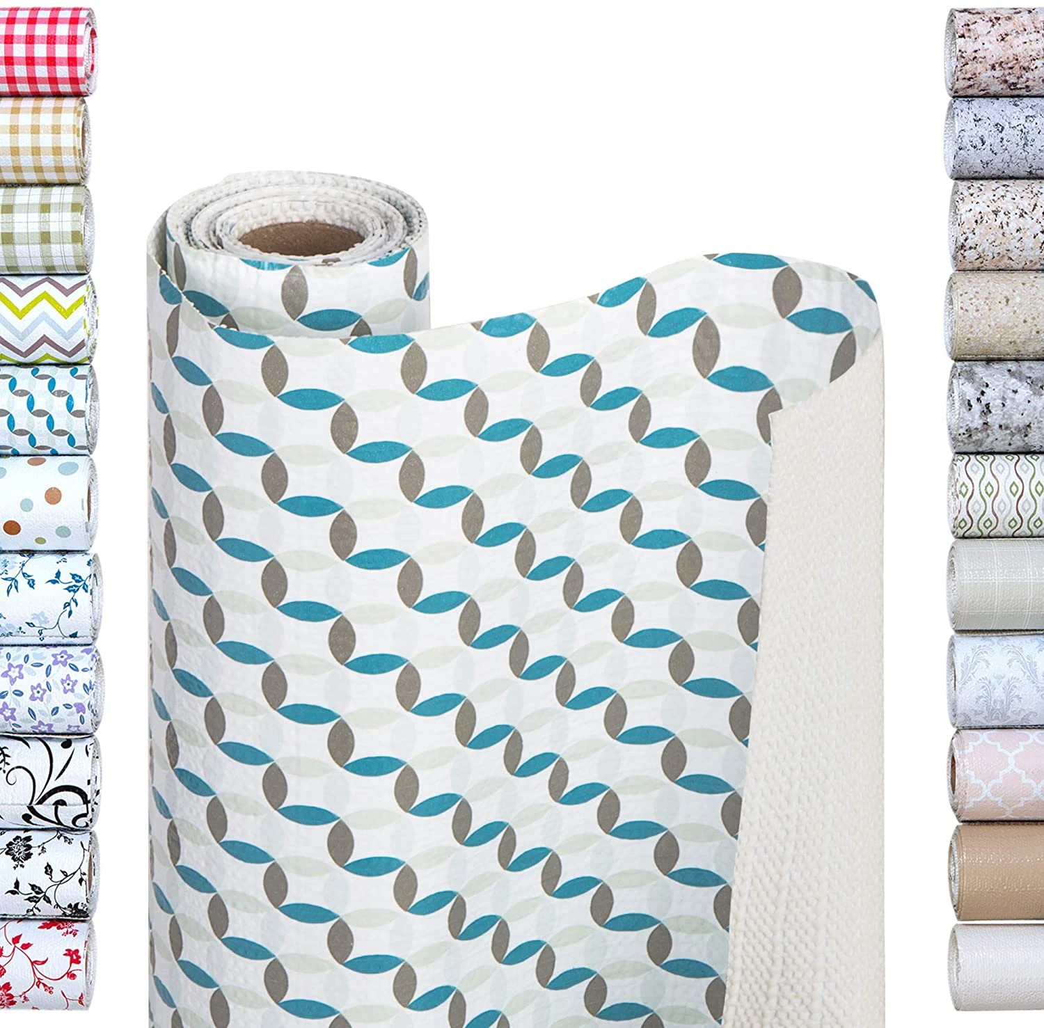 Bonded Grip Shelf Liner - 18 Inch X 5 Feet - Non-Adhesive(Shelf Liner Bonded Grip 18x5) 7 Bonded Grip Shelf Liner - 18 Inch X 5 Feet - Non-Adhesive(Shelf Liner Bonded Grip 18x5) - Image 7