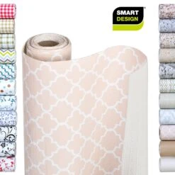 Bonded Grip Shelf Liner - 18 Inch X 5 Feet - Non-Adhesive(Shelf Liner Bonded Grip 18x5) 32 Bonded Grip Shelf Liner - 18 Inch X 5 Feet - Non-Adhesive(Shelf Liner Bonded Grip 18x5) -Smart Design Store bonded grip shelf liner 18 inch x 5 feet non adhesive smart design shelf liner 8744402 incrementing number 655050