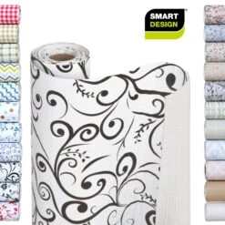 Bonded Grip Shelf Liner - 18 Inch X 5 Feet - Non-Adhesive(Shelf Liner Bonded Grip 18x5) 34 Bonded Grip Shelf Liner - 18 Inch X 5 Feet - Non-Adhesive(Shelf Liner Bonded Grip 18x5) -Smart Design Store bonded grip shelf liner 18 inch x 5 feet non adhesive smart design shelf liner 8744500 incrementing number 691390