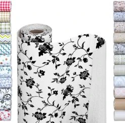 Bonded Grip Shelf Liner - 18 Inch X 5 Feet - Non-Adhesive(Shelf Liner Bonded Grip 18x5)