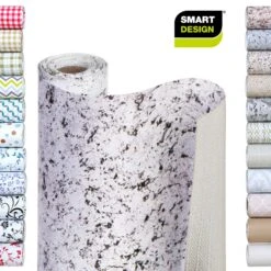 Bonded Grip Shelf Liner - 18 Inch X 5 Feet - Non-Adhesive(Shelf Liner Bonded Grip 18x5) 38 Bonded Grip Shelf Liner - 18 Inch X 5 Feet - Non-Adhesive(Shelf Liner Bonded Grip 18x5) -Smart Design Store bonded grip shelf liner 18 inch x 5 feet non adhesive smart design shelf liner 8744706 incrementing number 969386