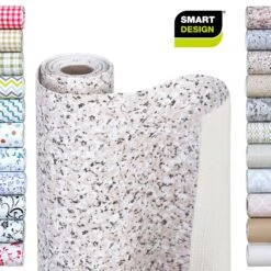 Bonded Grip Shelf Liner - 18 Inch X 5 Feet - Non-Adhesive(Shelf Liner Bonded Grip 18x5) 39 Bonded Grip Shelf Liner - 18 Inch X 5 Feet - Non-Adhesive(Shelf Liner Bonded Grip 18x5) -Smart Design Store bonded grip shelf liner 18 inch x 5 feet non adhesive smart design shelf liner 8744711 incrementing number 395751