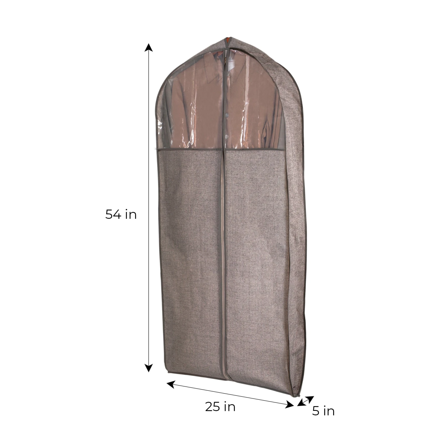 Canvas Gusseted Garment Bag Hanger - 24 X 54 Inch(Garment Bag 24x54 Inch) 3 Canvas Gusseted Garment Bag Hanger - 24 X 54 Inch(Garment Bag 24x54 Inch) - Image 3
