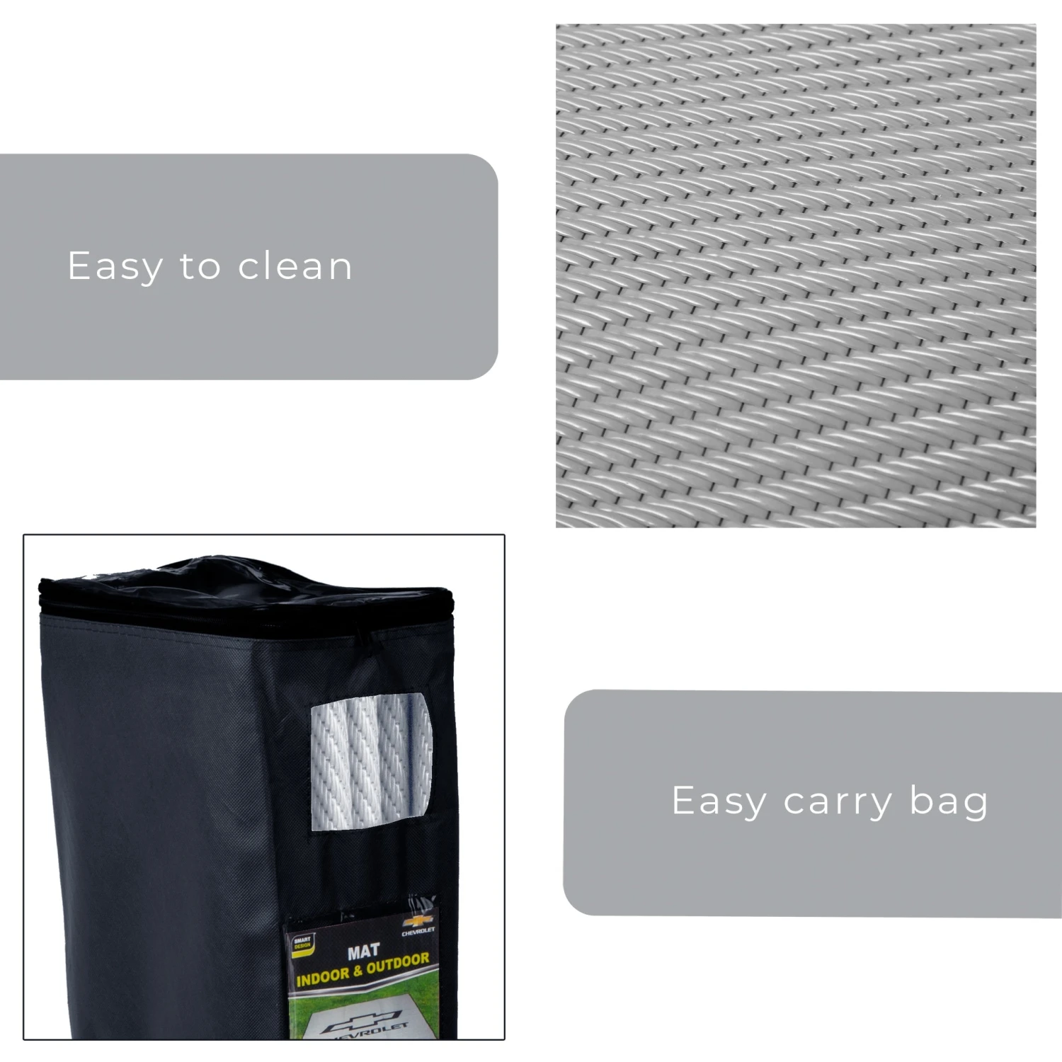 Chevrolet Indoor/Outdoor Mat With Carrying Case(Chevrolet Indoor Outdoor Mat With Carrying Case) 5 Chevrolet Indoor/Outdoor Mat With Carrying Case(Chevrolet Indoor Outdoor Mat With Carrying Case) - Image 5
