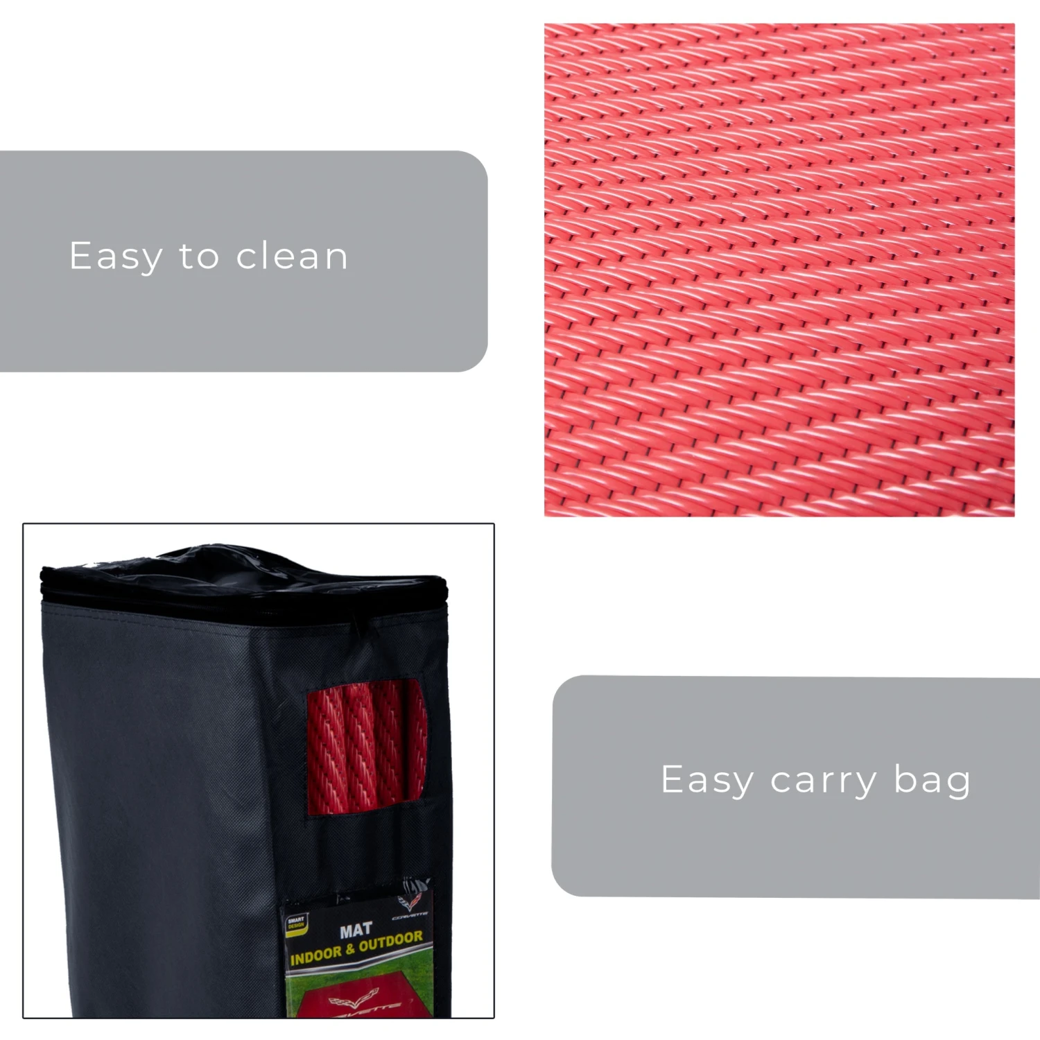 Chevrolet Indoor/Outdoor Mat With Carrying Case(Chevrolet Indoor Outdoor Mat With Carrying Case) 12 Chevrolet Indoor/Outdoor Mat With Carrying Case(Chevrolet Indoor Outdoor Mat With Carrying Case) - Image 12