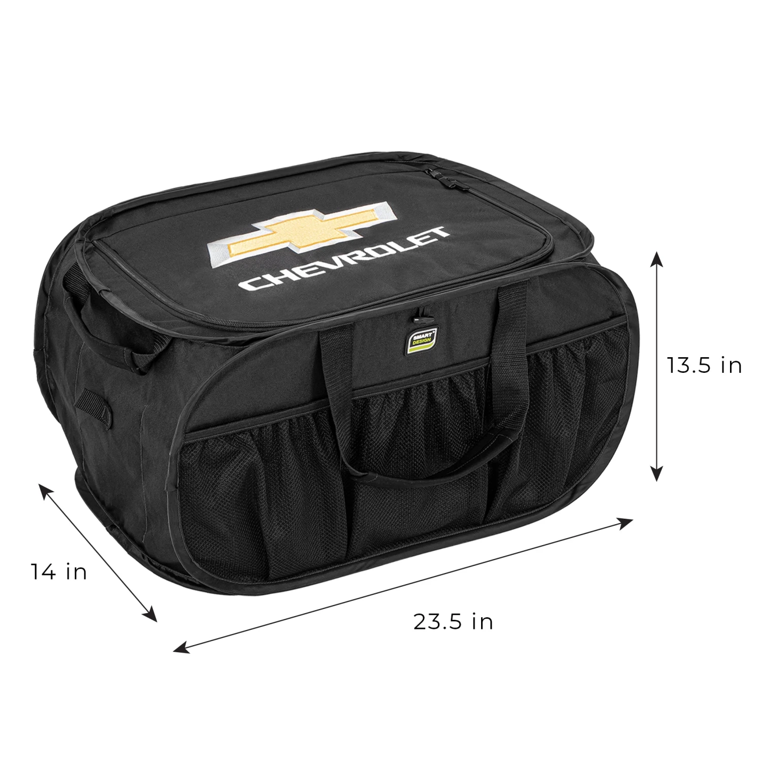 Chevrolet Pop Up Trunk Organizer With Easy Carry Handles, Side Pockets, And Zipper Top(Chevrolet Pop Up Trunk Organizer With Easy Carry Handles Side Pockets And Zipper Top) 9 Chevrolet Pop Up Trunk Organizer With Easy Carry Handles, Side Pockets, And Zipper Top(Chevrolet Pop Up Trunk Organizer With Easy Carry Handles Side Pockets And Zipper Top) - Image 9