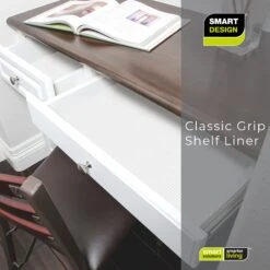Classic Grip Shelf Liner - 12 Inch X 20 Feet(Shelf Liner Classic Grip 12x20) 25 Classic Grip Shelf Liner - 12 Inch X 20 Feet(Shelf Liner Classic Grip 12x20) -Smart Design Store classic grip shelf liner 12 inch x 20 feet smart design shelf liner 8715118 6985638