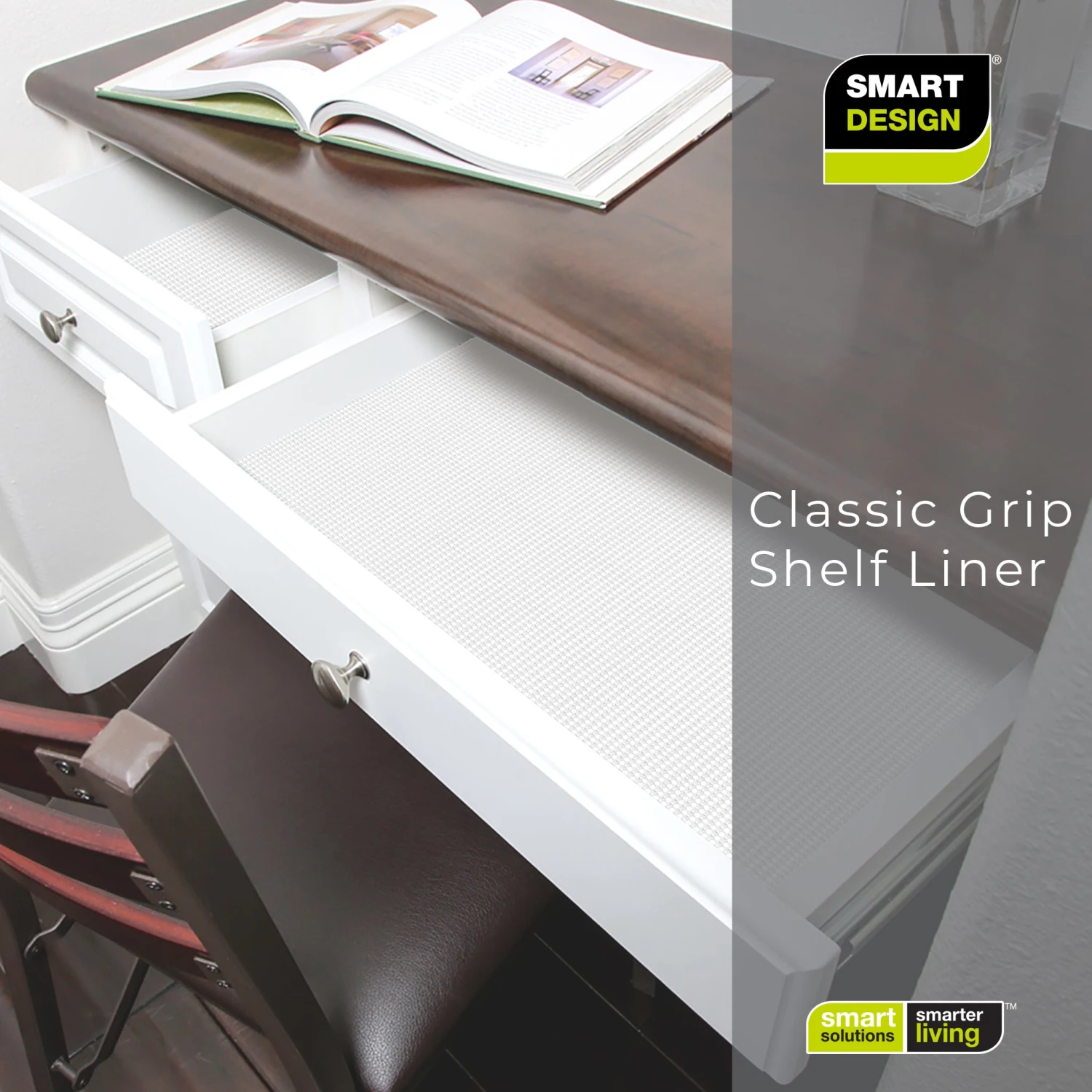 Classic Grip Shelf Liner - 12 Inch X 20 Feet(Shelf Liner Classic Grip 12x20) 6 Classic Grip Shelf Liner - 12 Inch X 20 Feet(Shelf Liner Classic Grip 12x20) - Image 6