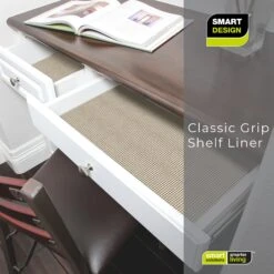 Classic Grip Shelf Liner - 12 Inch X 20 Feet(Shelf Liner Classic Grip 12x20) 37 Classic Grip Shelf Liner - 12 Inch X 20 Feet(Shelf Liner Classic Grip 12x20) -Smart Design Store classic grip shelf liner 12 inch x 20 feet smart design shelf liner 8715388 7976468