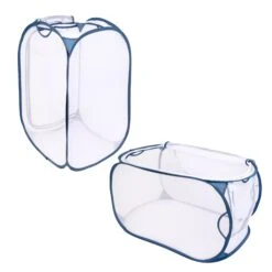 Deluxe Mesh Pop Up Square Laundry Hamper(Pop Up Hamper) 21 Deluxe Mesh Pop Up Square Laundry Hamper(Pop Up Hamper) -Smart Design Store deluxe mesh pop up square laundry hamper smart design laundry 3590114 105 2430931