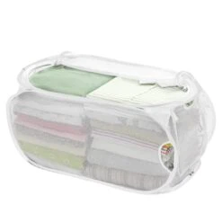 Deluxe Mesh Pop Up Square Laundry Hamper(Pop Up Hamper) 18 Deluxe Mesh Pop Up Square Laundry Hamper(Pop Up Hamper) -Smart Design Store deluxe mesh pop up square laundry hamper smart design laundry 3590114 105 incrementing number 537855
