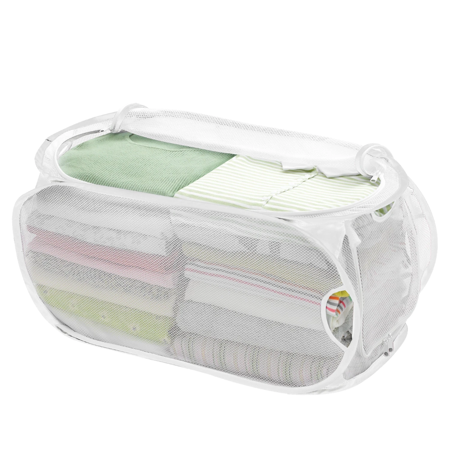 Deluxe Mesh Pop Up Square Laundry Hamper(Pop Up Hamper) 5 Deluxe Mesh Pop Up Square Laundry Hamper(Pop Up Hamper) - Image 5