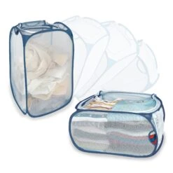 Deluxe Mesh Pop Up Square Laundry Hamper(Pop Up Hamper) 22 Deluxe Mesh Pop Up Square Laundry Hamper(Pop Up Hamper) -Smart Design Store deluxe mesh pop up square laundry hamper smart design laundry 3590564 105 3710131