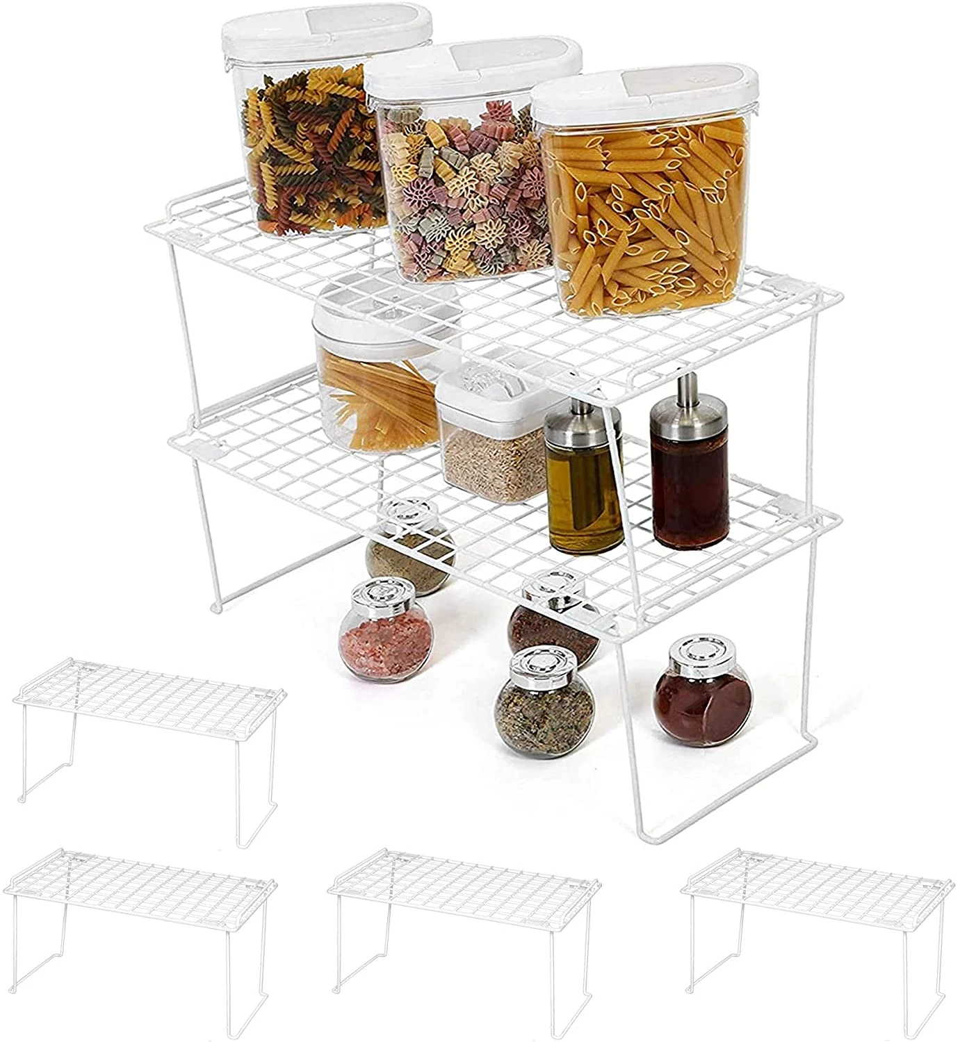 Extra Large Stacking Cabinet Shelf Rack(Storage Shelf Rack Stacking Extralarge) 2 Extra Large Stacking Cabinet Shelf Rack(Storage Shelf Rack Stacking Extralarge) - Image 2