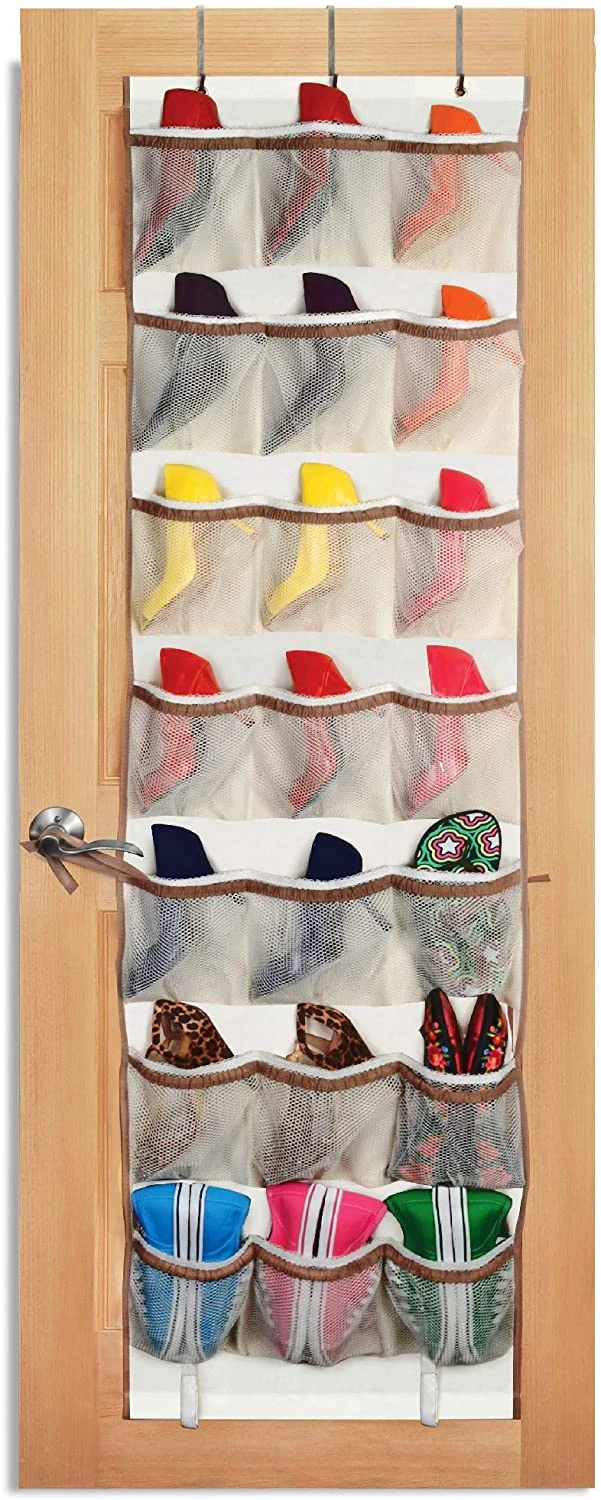 Fabric Over-The-Door Organizer With 42 Pockets(Over The Door Organizer) 10 Fabric Over-The-Door Organizer With 42 Pockets(Over The Door Organizer) - Image 10