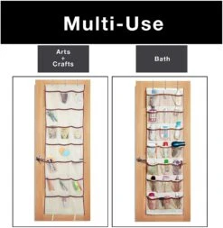 Fabric Over-The-Door Organizer With 42 Pockets(Over The Door Organizer) 34 Fabric Over-The-Door Organizer With 42 Pockets(Over The Door Organizer) -Smart Design Store fabric over the door organizer with 42 pockets smart design storage 5241364 incrementing number 925350