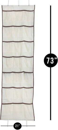 Fabric Over-The-Door Organizer With 42 Pockets(Over The Door Organizer) 33 Fabric Over-The-Door Organizer With 42 Pockets(Over The Door Organizer) -Smart Design Store fabric over the door organizer with 42 pockets smart design storage 5241364 incrementing number 989259