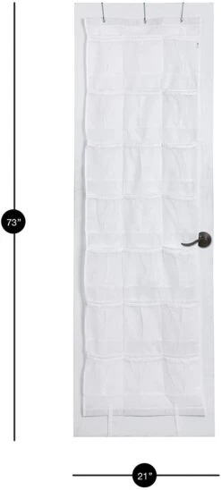 Fabric Over-The-Door Organizer With 42 Pockets(Over The Door Organizer) 23 Fabric Over-The-Door Organizer With 42 Pockets(Over The Door Organizer) -Smart Design Store fabric over the door organizer with 42 pockets smart design storage 5254115pdq incrementing number 911924