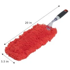 Flat Under Appliance Microfiber Hand Duster - 19 Inch(Duster Flat 19 Inch) -Smart Design Store flat under appliance microfiber hand duster 19 inch smart design cleaning 7001398 incrementing number 458265